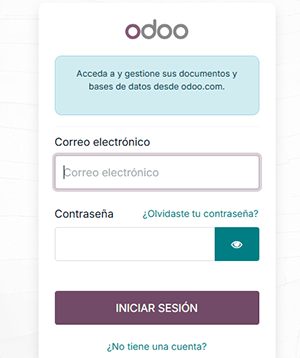 Acceso a la Nube de Odoo