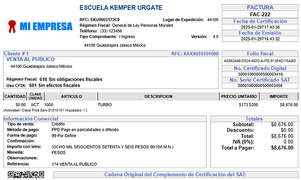 facturación y cuentas por cobrar