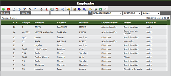 Catálogo de Empleados en la Nube