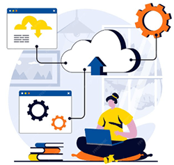 Aparición de los sistemas en línea